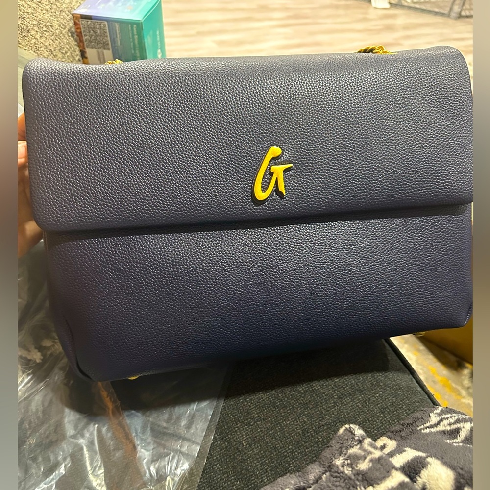 Glamaholic Mia Ray Navy pocketbook
